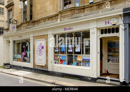 Herr B's Buchhandlung in Bath somerset England VEREINIGTES KÖNIGREICH Stockfoto