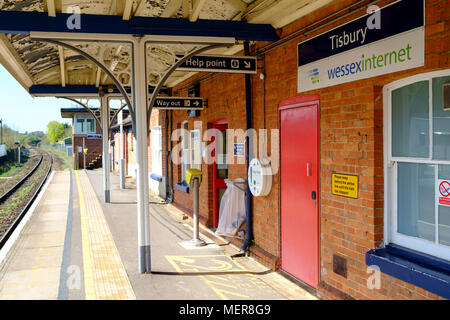 Tisbury, einem Dorf in der Nähe von Salisbury Wiltshire. England Großbritannien Stockfoto