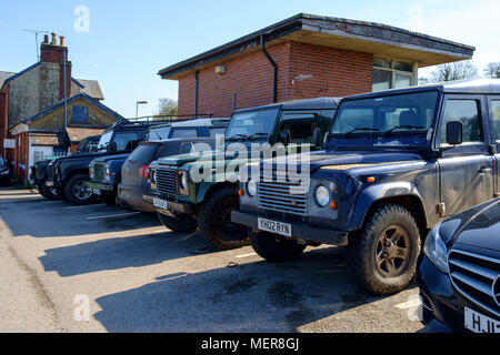 Tisbury, einem Dorf in der Nähe von Salisbury Wiltshire. England Großbritannien Stockfoto