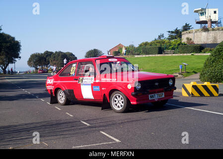 Corbeau sitze Rally Tendring und Clacton Sonntag, 22. April 2018. Stockfoto