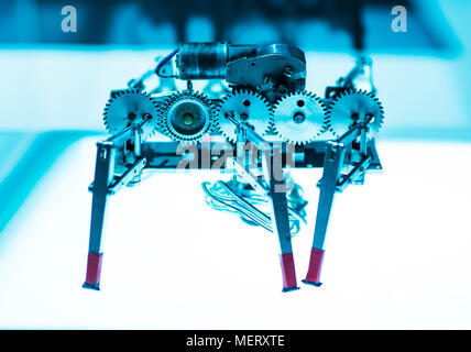 Alte Planetensonde, aussehen wie eine Spinne Stockfoto