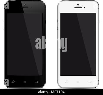 Handy isoliert, realistische Vector Illustration. Stock Vektor