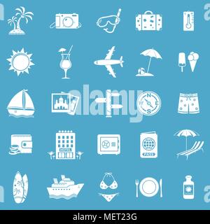 Reihe von Reise-icons Stock Vektor