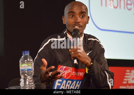 38 Virgin London Marathon 2018 Stockfoto