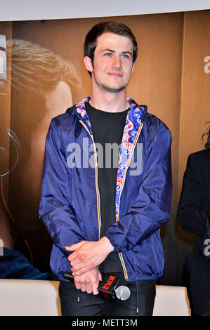 Tokio, Japan. 23. April 2018. Dylan Minnette besucht 13 Gründe die Netflix 'Warum' besondere Event an der Toho Kinos Nihonbashi am 23. April in Tokio, Japan 2018. Credit: Geisler-Fotopress/Alamy leben Nachrichten Stockfoto