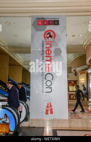 LAS VEGAS, NV - 23. April: Atmosphäre CinemaCon im Caesars Palace in Las Vegas, Nevada am 23. April 2018. Credit: Damairs Carter/MediaPunch Stockfoto