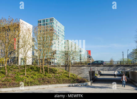 Milton Keynes Unterführung u-bahn Milton Keynes Milton Keynes Stadtzentrum buckinghamshire England gb uk Europa England Milton Keynes, England Stockfoto