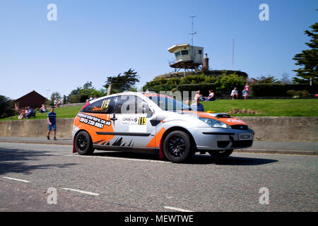 Corbeau sitze Rally Tendring und Clacton Sonntag, 22. April 2018. Stockfoto