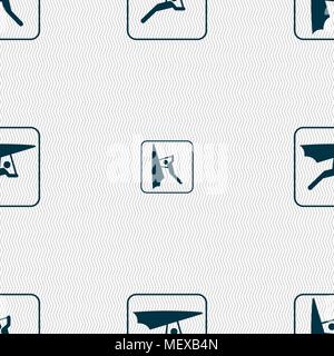 Drachenfliegen unterzeichnen. Nahtlose Muster mit geometrischen Struktur. Vector Illustration Stock Vektor