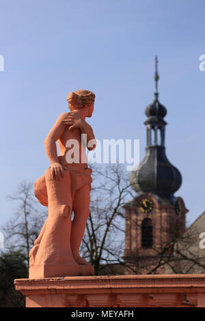 Rastatt-barocken Stadt in Deutschland in der Nähe Karlsruhe, dem Rhein und der französischen Grenze. Stockfoto