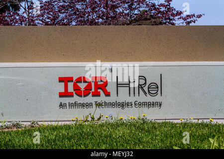 Infineon Technologies Unternehmen im Silicon Valley von Nord Kalifornien USA Stockfoto