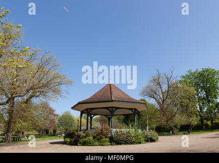 Rusking Park Musikpavillon, South London. Stockfoto