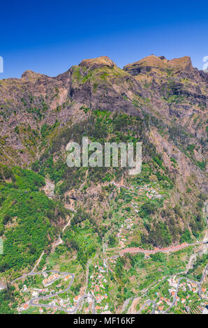 Curral das Freiras auf der Insel Madeira, Portugal Stockfoto