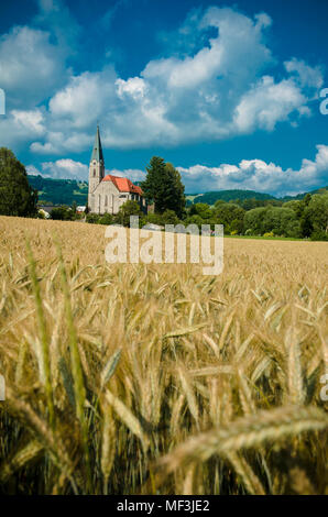 Österreich, St. Oswald, St. Oswalds Kirche Stockfoto