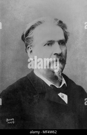 Portrait von Frederic Mistral (1830-1914), französischer Schriftsteller - Fotografie von Paul Boyer Stockfoto