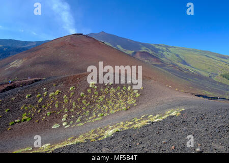 Vulkan Ätna, Catania, Silzilien, Italienisch, Stockfoto
