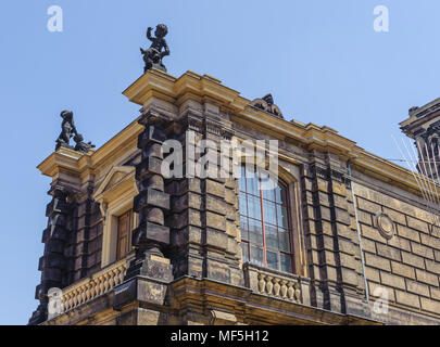 Hochschule für Bildende Künste Dresden, häufig abgekürzt HfBK Dresden oder einfach HfBK, einer beruflichen Hochschule für Bildende Künste in Dresden, Deutschland. Stockfoto