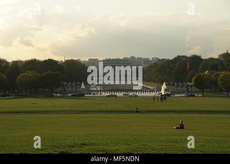 Lincoln Memorial in Washington, D.C. Stockfoto