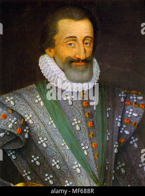 HEINRICH IV. VON FRANKREICH (1553 – 1610) Stockfoto