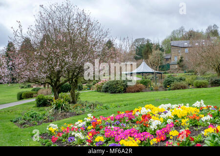 Central Park, Haworth, West Yorkshire, UK Stockfoto