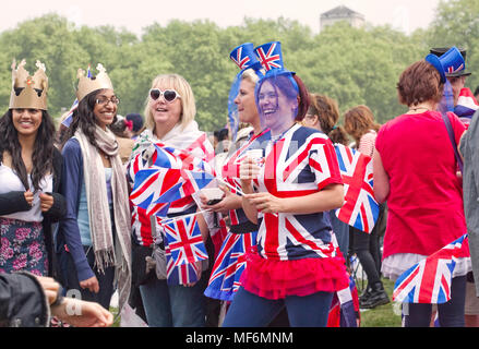 Royal Feiern im Hyde Park Stockfoto