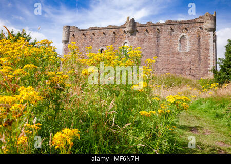 Mittelalterliche Doune Castle, Stirling Stadtteil Central Scotland, UK, berühmt für sein ein Drehort der britischen Komödie Monty Python und der Heilige Grai Stockfoto