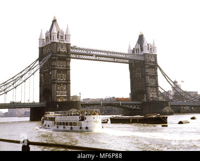 Tower Bridge in London. Stockfoto