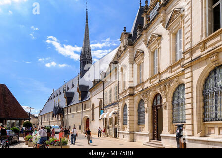 Hospice de Beaune, Hotel-Dieu, Beaune, Burgund, Côte d ' or, Frankreich, Europa Stockfoto