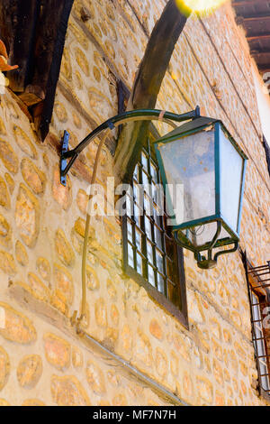 Lampe in Kastoria, West Mazedonien, Griechenland Stockfoto