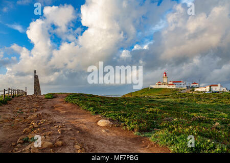 Cabo da Roca das Ende von Europa Stockfoto