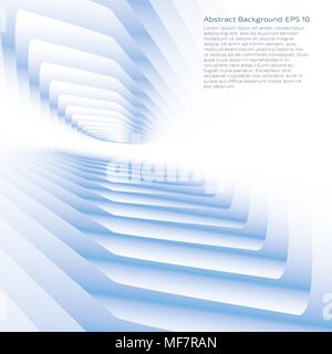 Abstrakt Blau Hintergrund mit Geometrie Stock Vektor