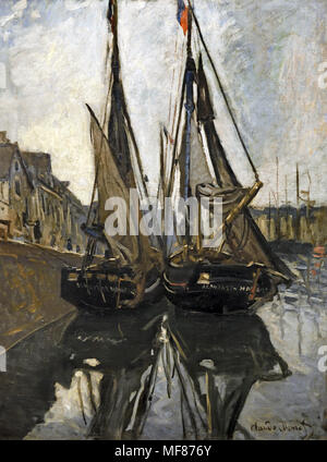 Boote von Claude Monet, 1840 - 1926, Frankreich, Französisch. Stockfoto