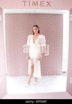 Olivia Culpo Timex Markenbotschafter Stockfoto