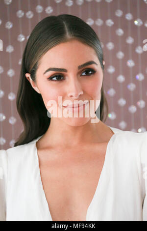 Olivia Culpo Timex Markenbotschafter Stockfoto