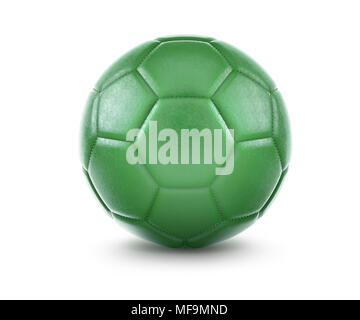 Hohe Qualität Rendern eines Fußballs mit der Flagge von Libyen. (Serie) Stockfoto