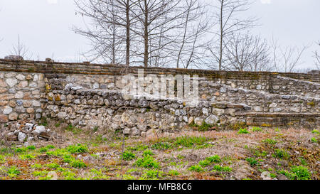 Ruinen der Dion archäologische Stätte in Griechenland Stockfoto