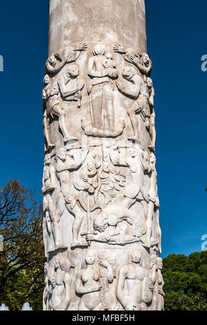 Denkmal von Simon Bolivar, Sevilla, Spanien. Stockfoto