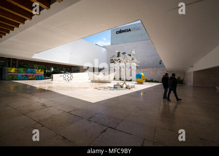 Ciencia Viva, die Nationale Agentur für Wissenschaftliche und Technologische Kultur Gebäude in Lissabon, Portugal. Stockfoto