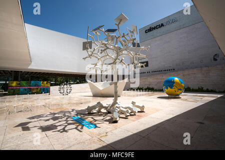 Ciencia Viva, die Nationale Agentur für Wissenschaftliche und Technologische Kultur Gebäude in Lissabon, Portugal. Stockfoto