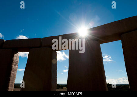 Volle Stonehenge Replik - Esperance - Australien Stockfoto