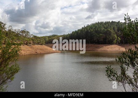 Der Stausee am Mount Bold Reservoir an Kangarilla South Australia am 25. April 2018 Stockfoto