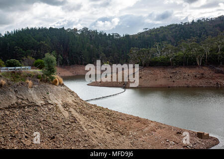 Der Stausee am Mount Bold Reservoir an Kangarilla South Australia am 25. April 2018 Stockfoto