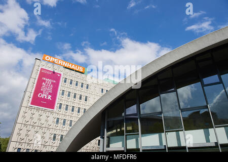 25 April 2018, Deutschland, Dortmund: Die Oper. Das Theater Dortmund präsentiert die 2018/2019 Programm für Oper, Schauspiel, Kinder- und Jugendtheater, Ballett, und dem Philharmonischen Orchester Dortmund. Foto: Bernd Thissen/dpa Stockfoto