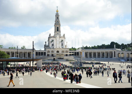 Basilica Antiga, Sanctuary, Fatima, Portugal Stockfoto