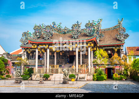 Khoo Kongsi, Chinesisches Clan Haus, Tempel, Georgetown, Penang, Malaysia Stockfoto