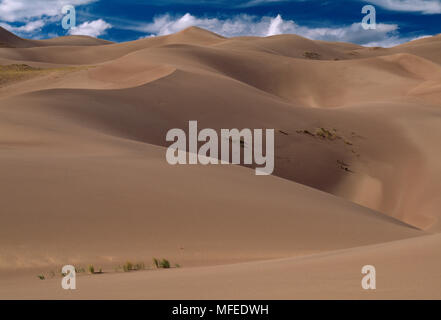SAND DUNES Great Sand Dunes National Monument, Colorado, Mitte - West USA Stockfoto