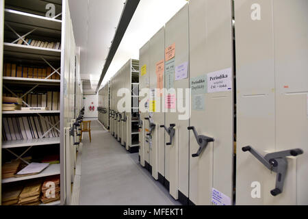 Tschechische Statistische Amt (CSU), Archiv Stockfoto