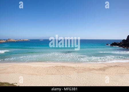 Strand Rena Bianca, Santa Teresa, Sardinien, Italien, Tyrrhenische Meer, Mittelmeer Stockfoto