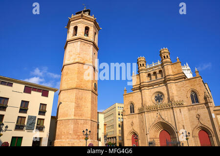 Castellon El Fadri gotischen Glockenturm der Kathedrale Stockfoto