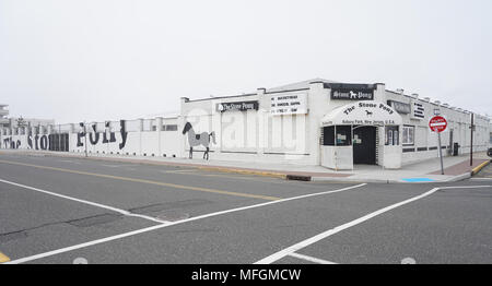 Der Stein Pony Veranstaltungsort in Asbury Park, New Jersey, in den Vereinigten Staaten. Aus einer Reihe von Fotos in den Vereinigten Staaten. Foto Datum: wednesda Stockfoto